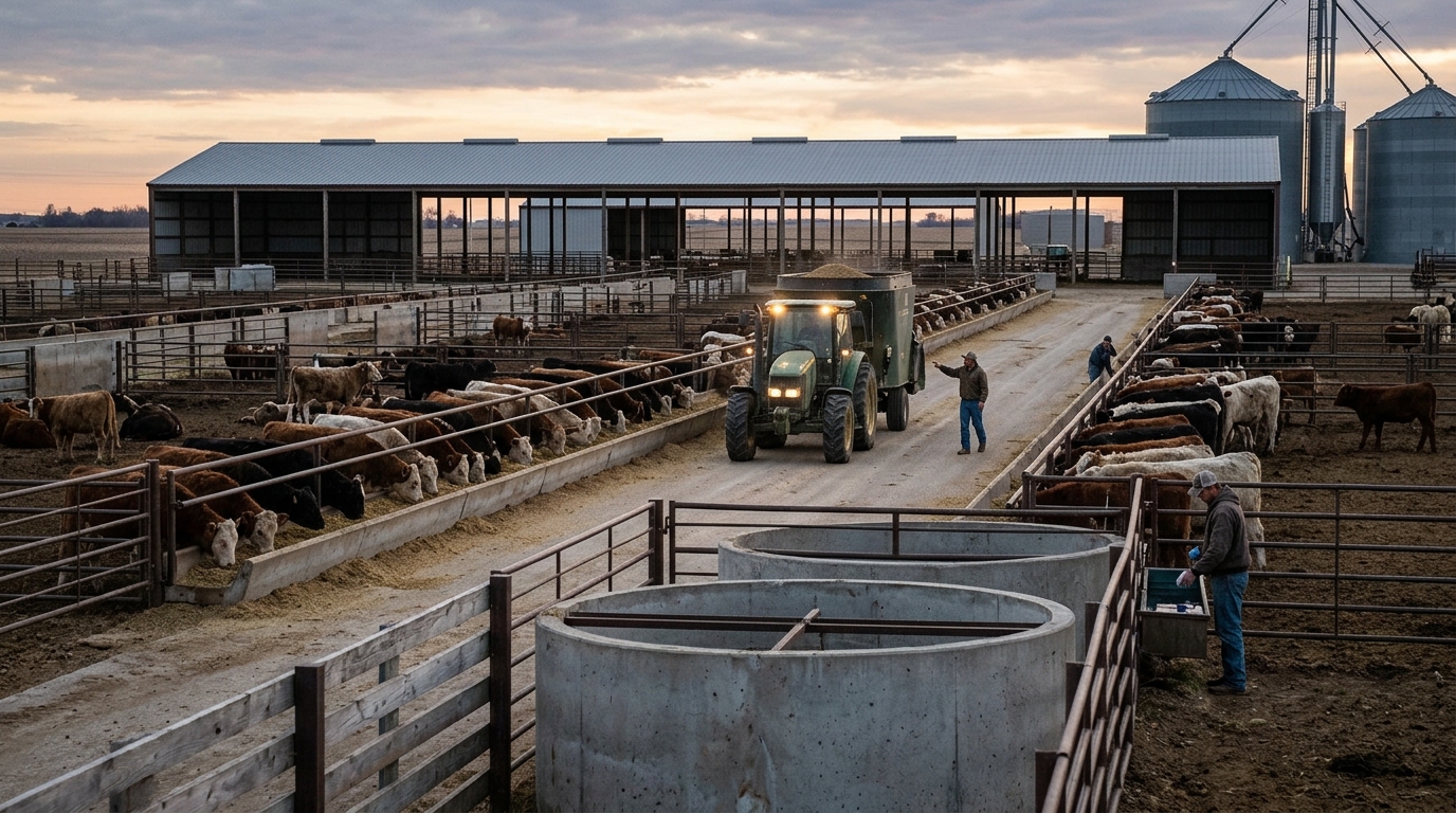 Illustration: Cattle Backgrounding Facility Financing: A Practical Guide for 2026