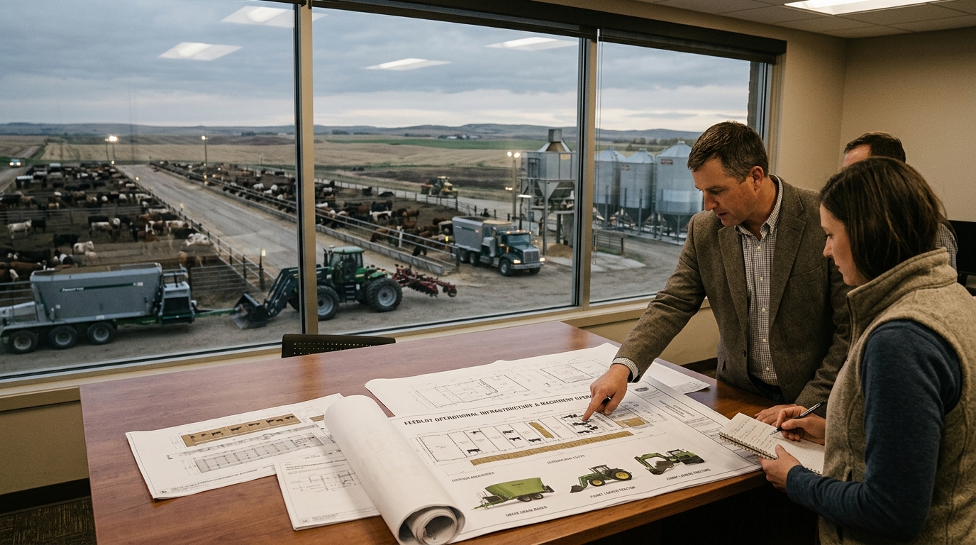 Illustration: Commercial Financing for Heavy Feedlot Machinery: A 2026 Guide